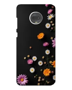 Чехол для Motorola MOTO G7 Plus с картинкой «Цветочная композиция»