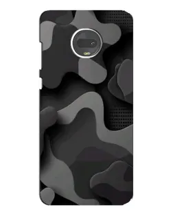 Чехол для Motorola MOTO G7 Plus с картинкой «Темный абстрактный камуфляж» Чехол для Motorola MOTO G7 Plus с картинкой «Темный абстрактный камуфляж»
