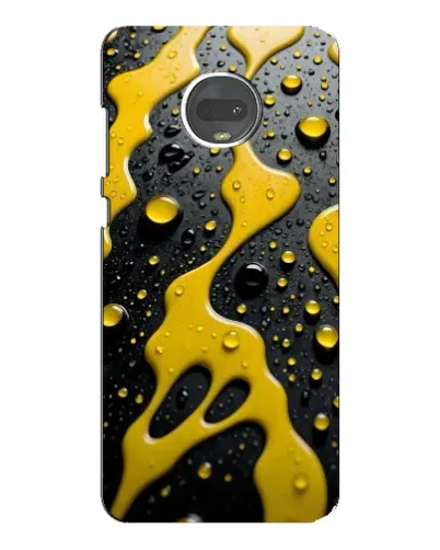 Чехол для Motorola MOTO G7 Plus с картинкой «Жидкое желтое золото» Чехол для Motorola MOTO G7 Plus с картинкой «Жидкое желтое золото»