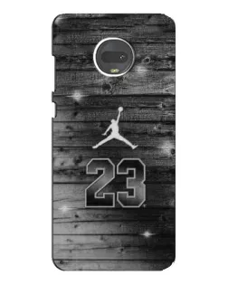 Чехол для Motorola MOTO G7 с картинкой «Jordan Carbon 23»