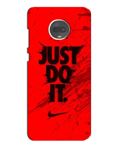 Чехол для Motorola MOTO G7 с картинкой «Nike Just Do It»
