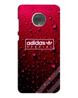 Чехол для Motorola MOTO G7 с картинкой «Adidas Gold Marble»