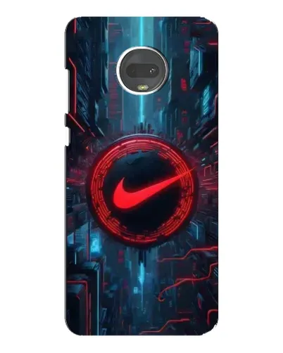Чехол для Motorola MOTO G7 с картинкой «Техногенный стиль Nike» Чехол для Motorola MOTO G7 с картинкой «Техногенный стиль Nike»