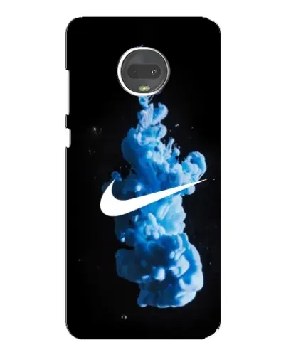 Чехол для Motorola MOTO G7 с картинкой «Nike и синий дым» Чехол для Motorola MOTO G7 с картинкой «Nike и синий дым»