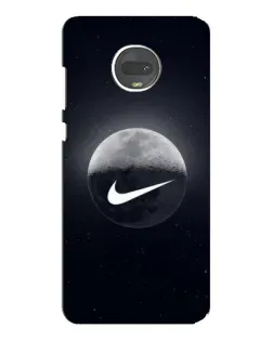 Чехол для Motorola MOTO G7 с картинкой «Nike в стиле граффити»