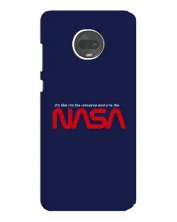Чехол для Motorola MOTO G7 с картинкой «NASA — глубокий космос»