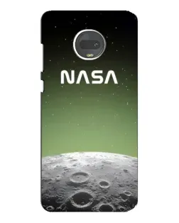 Чехол для Motorola MOTO G7 с картинкой «NASA — лунный градиент»