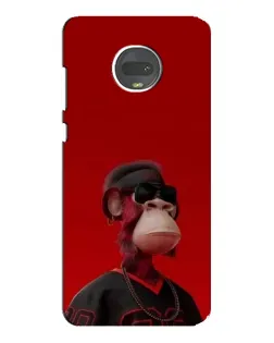 Чехол для Motorola MOTO G7 с картинкой «Bored Ape в красном» Чехол для Motorola MOTO G7 с картинкой «Bored Ape в красном»