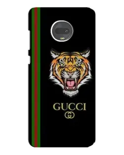 Чехол для Motorola MOTO G7 с картинкой «Тигр Gucci»