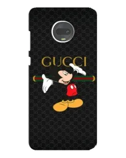 Чехол для Motorola MOTO G7 с картинкой «Микки Маус Gucci»
