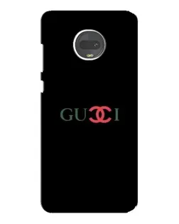 Чехол для Motorola MOTO G7 с картинкой «Gucci — красный градиент»
