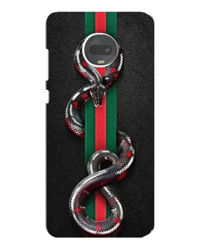 Чехол для Motorola MOTO G7 с картинкой «Gucci — змея на полосе» Чехол для Motorola MOTO G7 с картинкой «Gucci — змея на полосе»