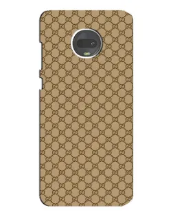 Чехол для Motorola MOTO G7 с картинкой «Gucci — классический беж»