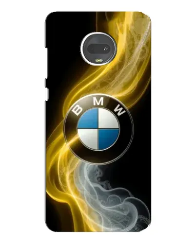 Чехол для Motorola MOTO G7 с картинкой «Золотистый дым BMW» Чехол для Motorola MOTO G7 с картинкой «Золотистый дым BMW»