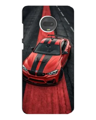 Чехол для Motorola MOTO G7 с картинкой «BMW на красной дорожке» Чехол для Motorola MOTO G7 с картинкой «BMW на красной дорожке»