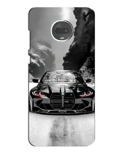 Чехол для Motorola MOTO G7 с картинкой «BMW — акварельный дрифт» Чехол для Motorola MOTO G7 с картинкой «BMW — акварельный дрифт»