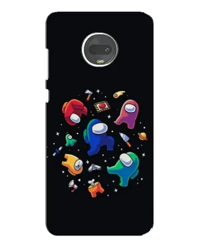 Чехол для Motorola MOTO G7 с картинкой «Among Us космос» Чехол для Motorola MOTO G7 с картинкой «Among Us космос»