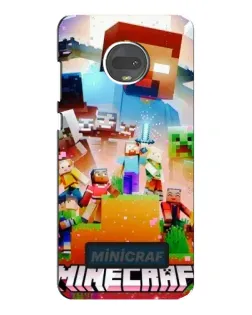 Чехол для Motorola MOTO G7 с картинкой «Minecraft герои игры» Чехол для Motorola MOTO G7 с картинкой «Minecraft герои игры»