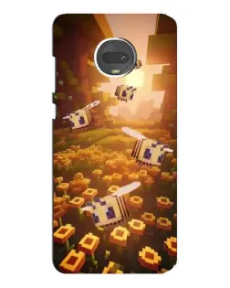 Чехол для Motorola MOTO G7 с картинкой «Поле подсолнухов»
