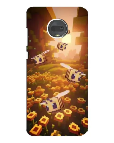 Чехол для Motorola MOTO G7 с картинкой «Поле подсолнухов»