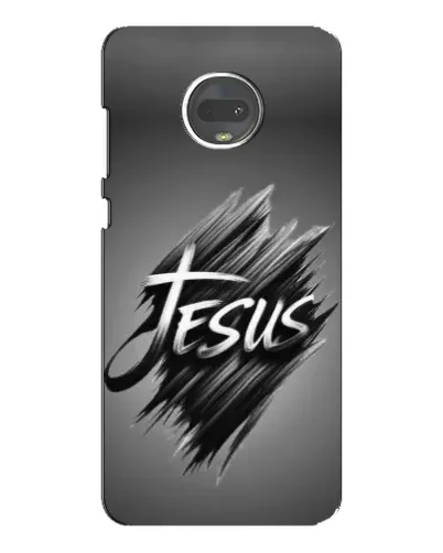 Чехол для Motorola MOTO G7 с картинкой «Надпись Jesus Graffiti»