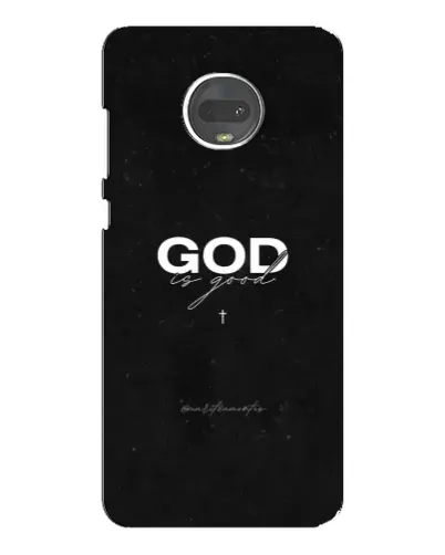Чехол для Motorola MOTO G7 с картинкой «GOD — Бог над всем»