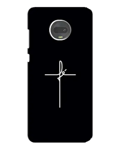 Чехол для Motorola MOTO G7 с картинкой «Тонкий крест» Чехол для Motorola MOTO G7 с картинкой «Тонкий крест»