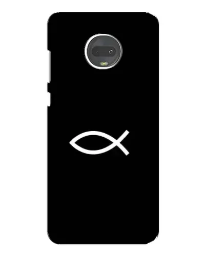 Чехол для Motorola MOTO G7 с картинкой «Символ рыбы Jesus» Чехол для Motorola MOTO G7 с картинкой «Символ рыбы Jesus»