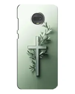 Чехол для Motorola MOTO G7 с картинкой «Оливковая ветвь»