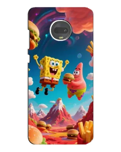 Чехол для Motorola MOTO G7 с картинкой «Космический фастфуд» Чехол для Motorola MOTO G7 с картинкой «Космический фастфуд»