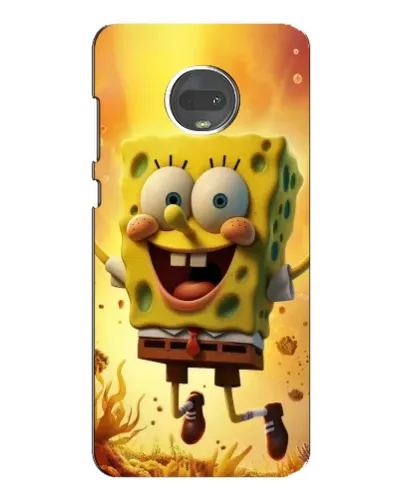 Чехол для Motorola MOTO G7 с картинкой «Губка Боб прыгает» Чехол для Motorola MOTO G7 с картинкой «Губка Боб прыгает»