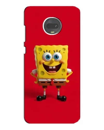 Чехол для Motorola MOTO G7 с картинкой «Спанч Боб на красном» Чехол для Motorola MOTO G7 с картинкой «Спанч Боб на красном»