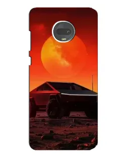 Чехол для Motorola MOTO G7 с картинкой «Cybertruck на Марсе» Чехол для Motorola MOTO G7 с картинкой «Cybertruck на Марсе»