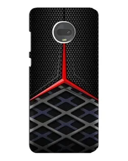 Чехол для Motorola MOTO G7 с картинкой «Mercedes Carbon Grid»
