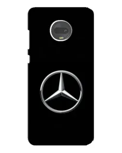 Чехол для Motorola MOTO G7 с картинкой «Mercedes классический лого»