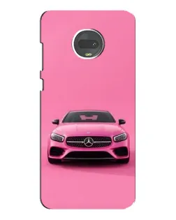 Чехол для Motorola MOTO G7 с картинкой «Розовый Mercedes AMG» Чехол для Motorola MOTO G7 с картинкой «Розовый Mercedes AMG»
