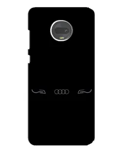 Чехол для Motorola MOTO G7 с картинкой «Audi — световой подпись» Чехол для Motorola MOTO G7 с картинкой «Audi — световой подпись»