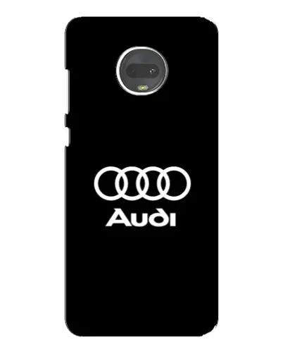 Чехол для Motorola MOTO G7 с картинкой «Классическое лого Audi»