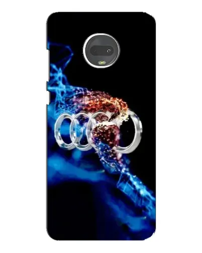 Чехол для Motorola MOTO G7 с картинкой «Энергия лого Audi»