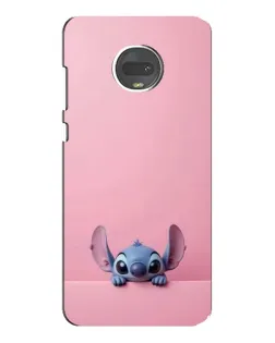 Чехол для Motorola MOTO G7 с картинкой «Stitch выглядывает» Чехол для Motorola MOTO G7 с картинкой «Stitch выглядывает»