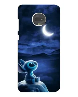 Чехол для Motorola MOTO G7 с картинкой «Лунная ночь Стича» Чехол для Motorola MOTO G7 с картинкой «Лунная ночь Стича»