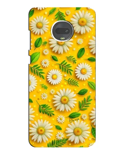 Чехол для Motorola MOTO G7 с картинкой «Ромашковое солнце»