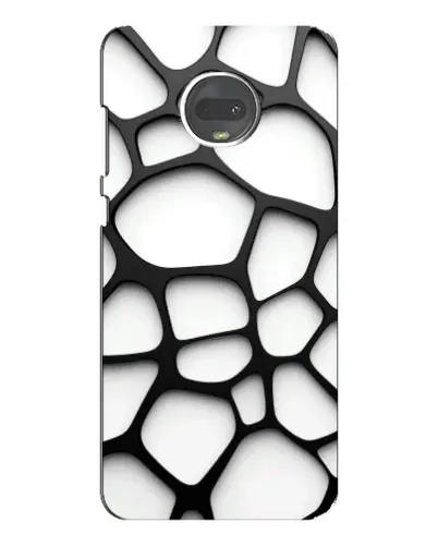 Чехол для Motorola MOTO G7 с картинкой «Белая объемная сетка» Чехол для Motorola MOTO G7 с картинкой «Белая объемная сетка»