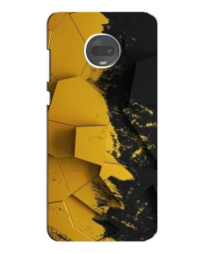 Чехол для Motorola MOTO G7 с картинкой «Золотые осколки геометрии» Чехол для Motorola MOTO G7 с картинкой «Золотые осколки геометрии»