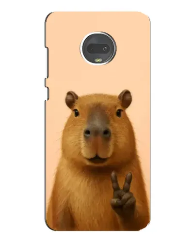 Чехол для Motorola MOTO G7 с картинкой «Капибара виктория» Чехол для Motorola MOTO G7 с картинкой «Капибара виктория»
