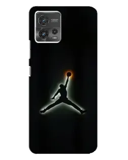 Чехол для Motorola MOTO G72 с картинкой «Jordan Gradient Logo» Чехол для Motorola MOTO G72 с картинкой «Jordan Gradient Logo»