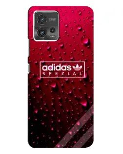 Чехол для Motorola MOTO G72 с картинкой «Adidas Gold Marble»