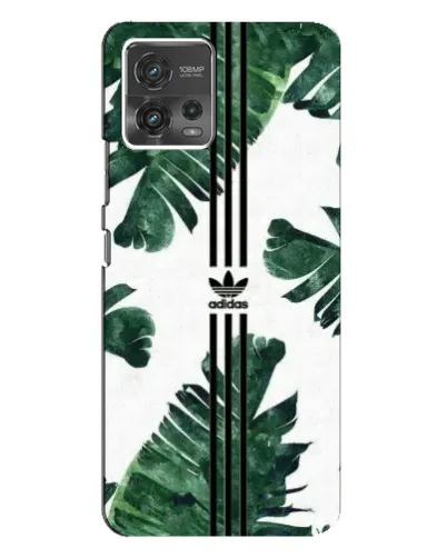 Чехол для Motorola MOTO G72 с картинкой «Пальмовые листья адидас» Чехол для Motorola MOTO G72 с картинкой «Пальмовые листья адидас»