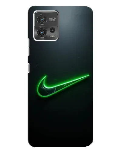 Чехол для Motorola MOTO G72 с картинкой «Неоновый контур Nike» Чехол для Motorola MOTO G72 с картинкой «Неоновый контур Nike»