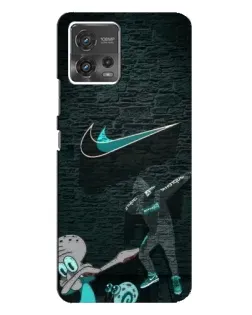 Чехол для Motorola MOTO G72 с картинкой «Спортивный арт Nike» Чехол для Motorola MOTO G72 с картинкой «Спортивный арт Nike»